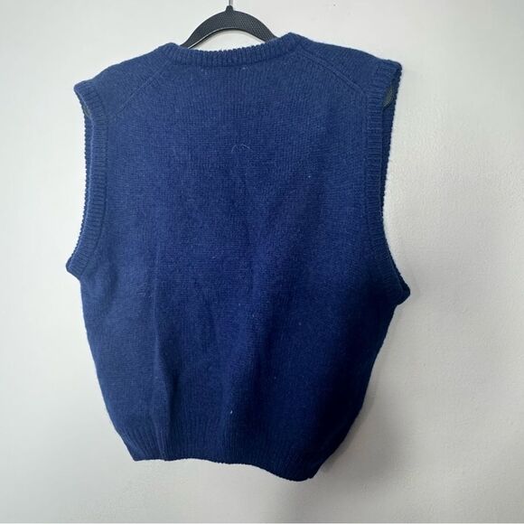 Vintage J.G hook wool sweater vest size large - Picture 5 of 5